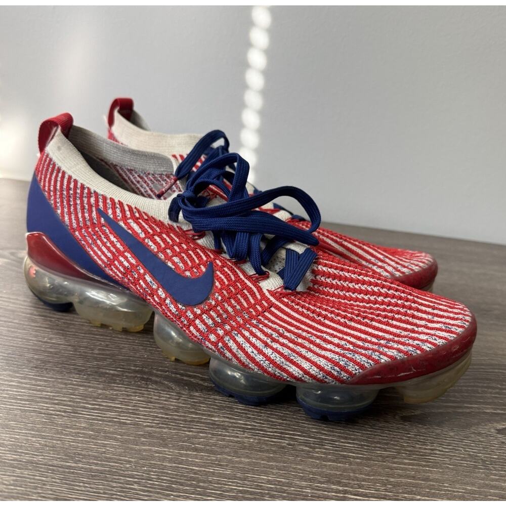 Mens Size 12 Nike Air VaporMax Flyknit 3 CW5585-100 Running Sneakers USA Edition